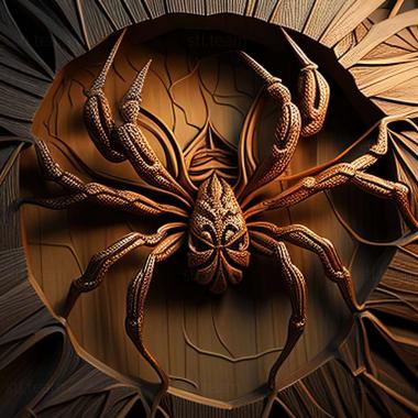 3D model spider (STL)